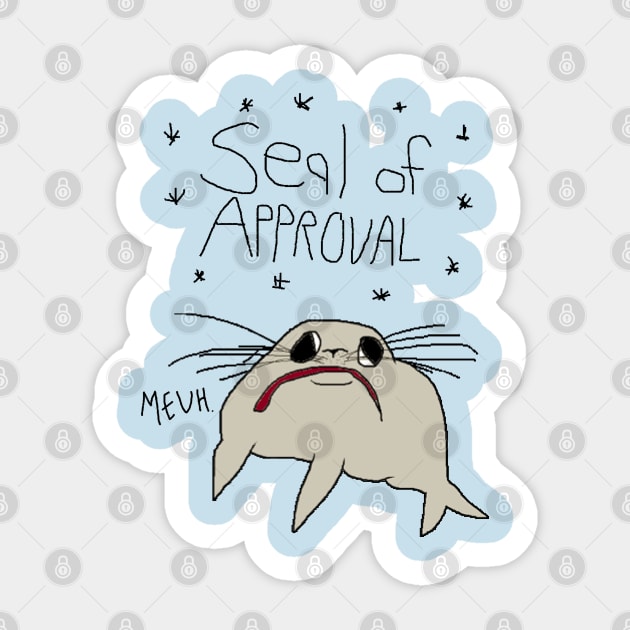 Seal of Approval Sticker by SpennyEcks